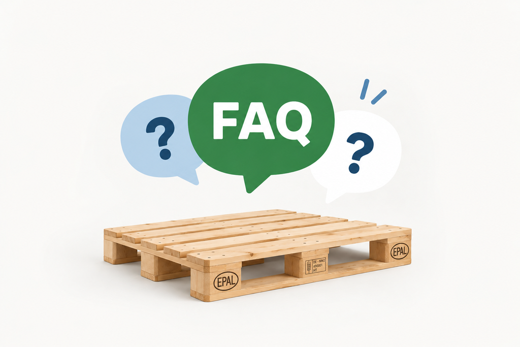 FAQ pallet EPAL: costo, valore, interscambio, restituzione e buoni pallet
